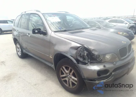 2005 BMW X5 3.0I from USA, damaged, VIN 5UXFA13565LY03856